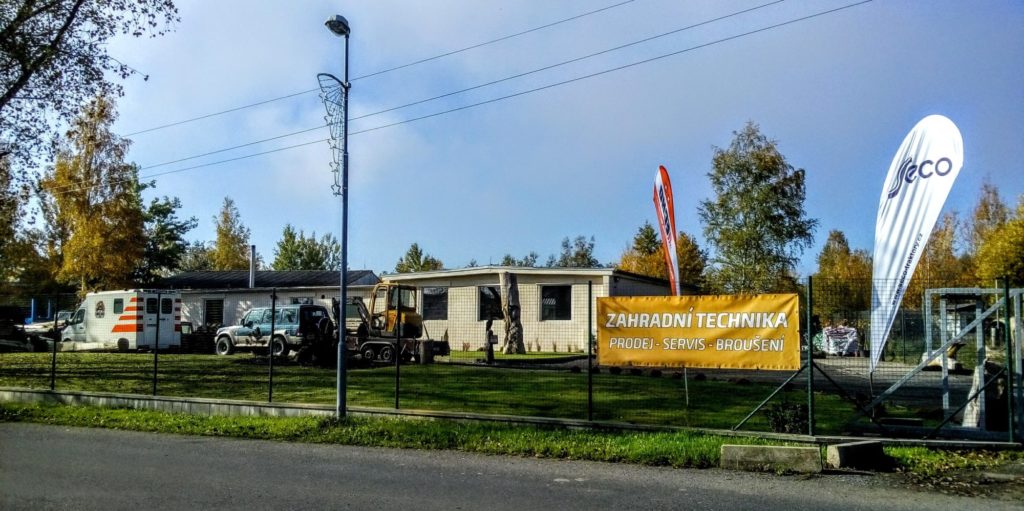 Prodej zahradní techniky Červotoč